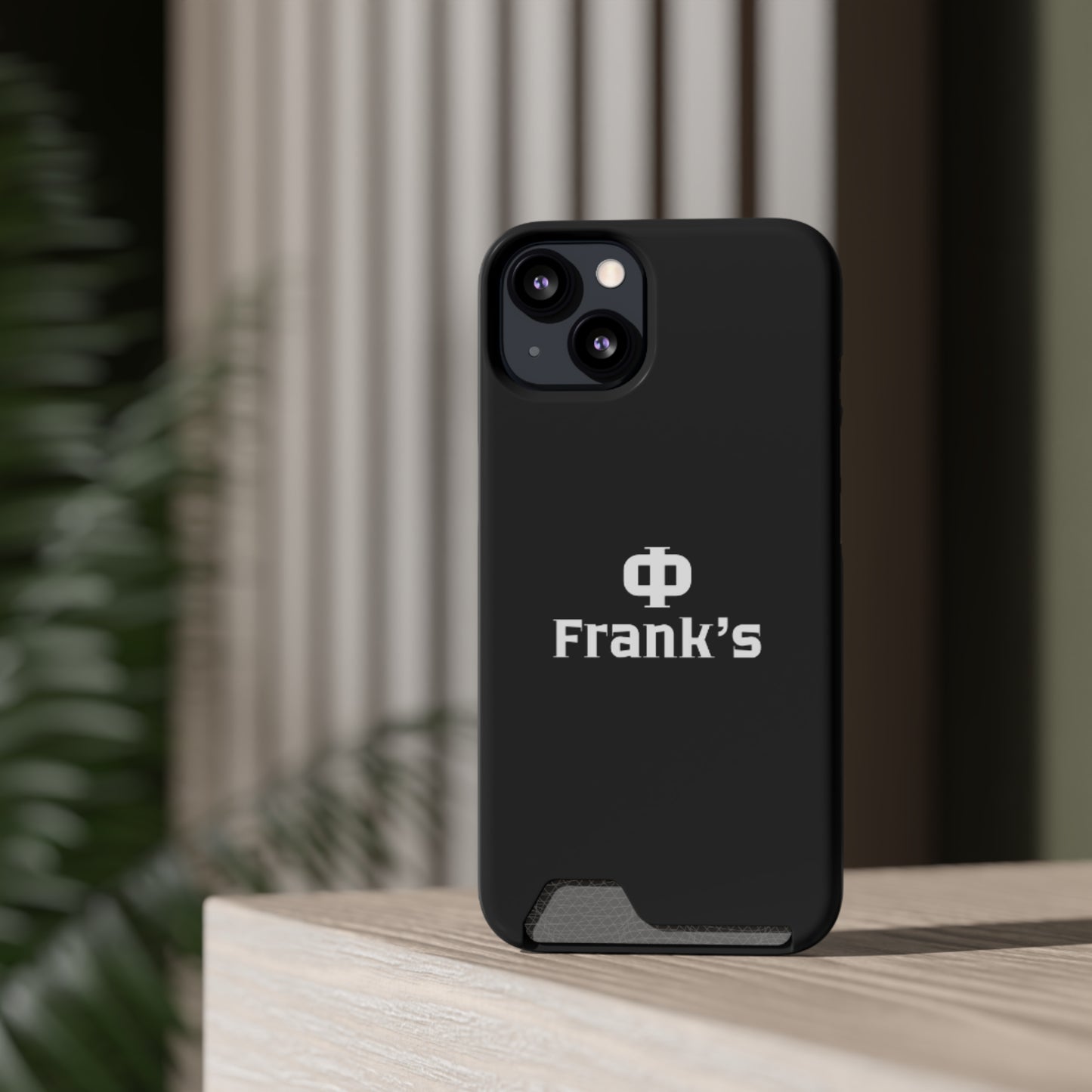 Frank's Phone Case with Card Holder