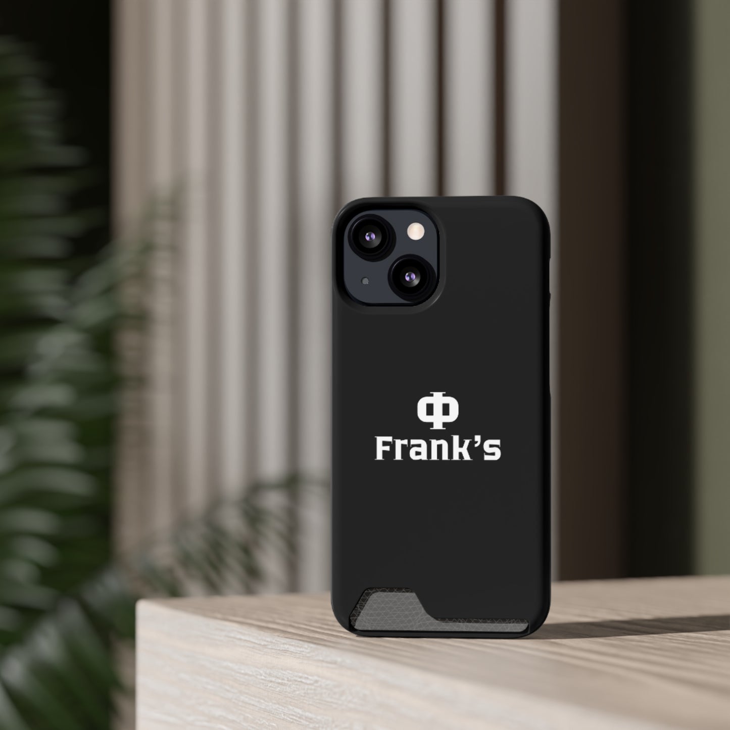 Frank's Phone Case with Card Holder