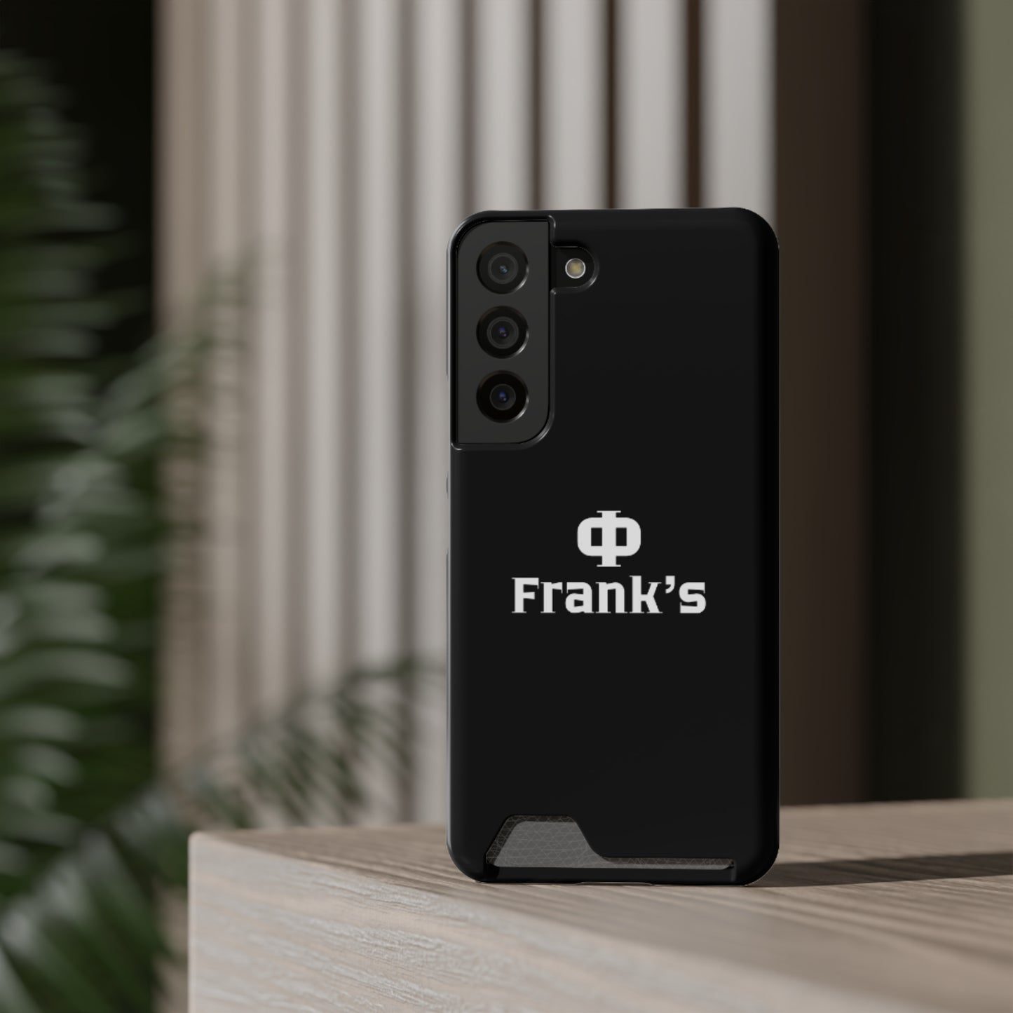 Frank's Phone Case with Card Holder