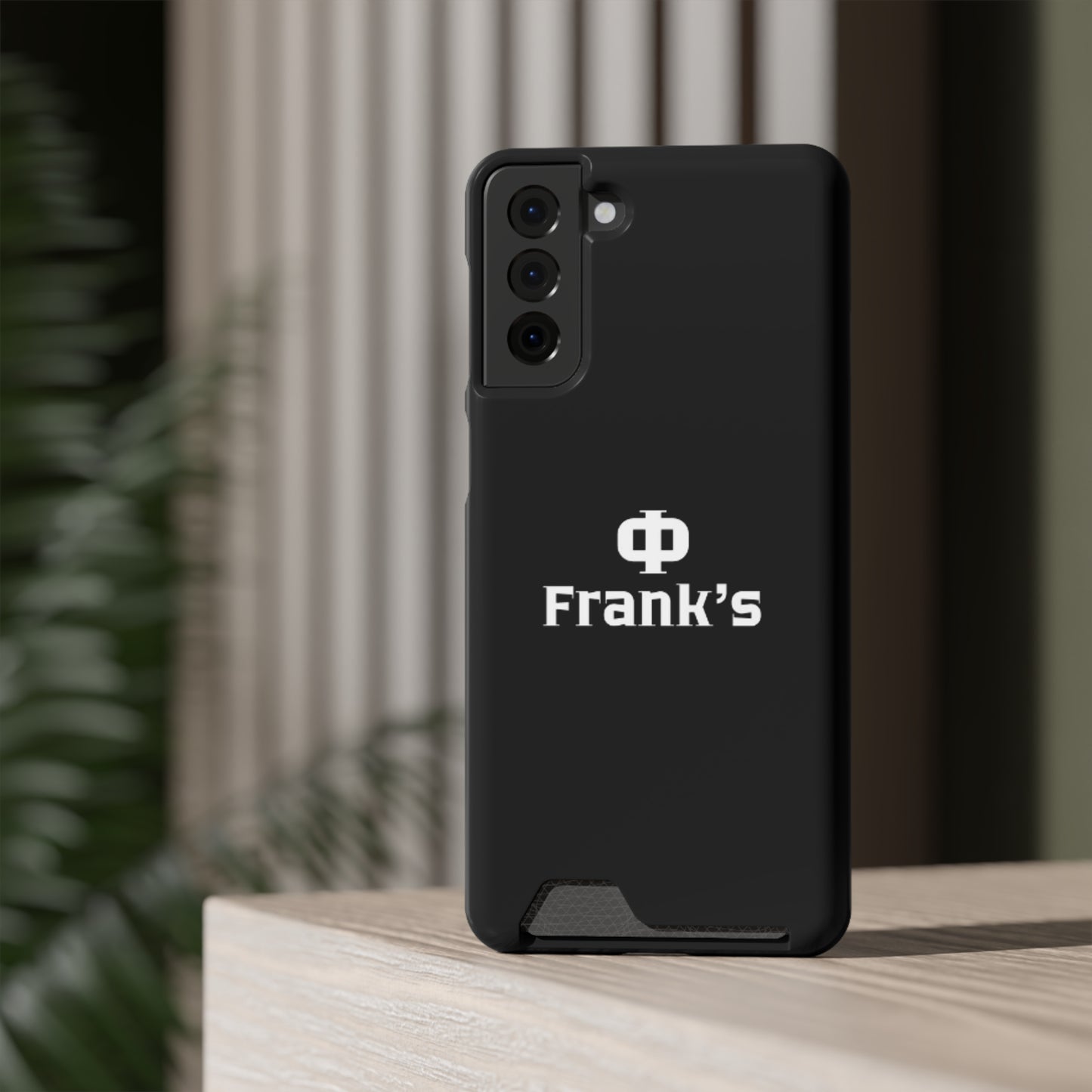 Frank's Phone Case with Card Holder