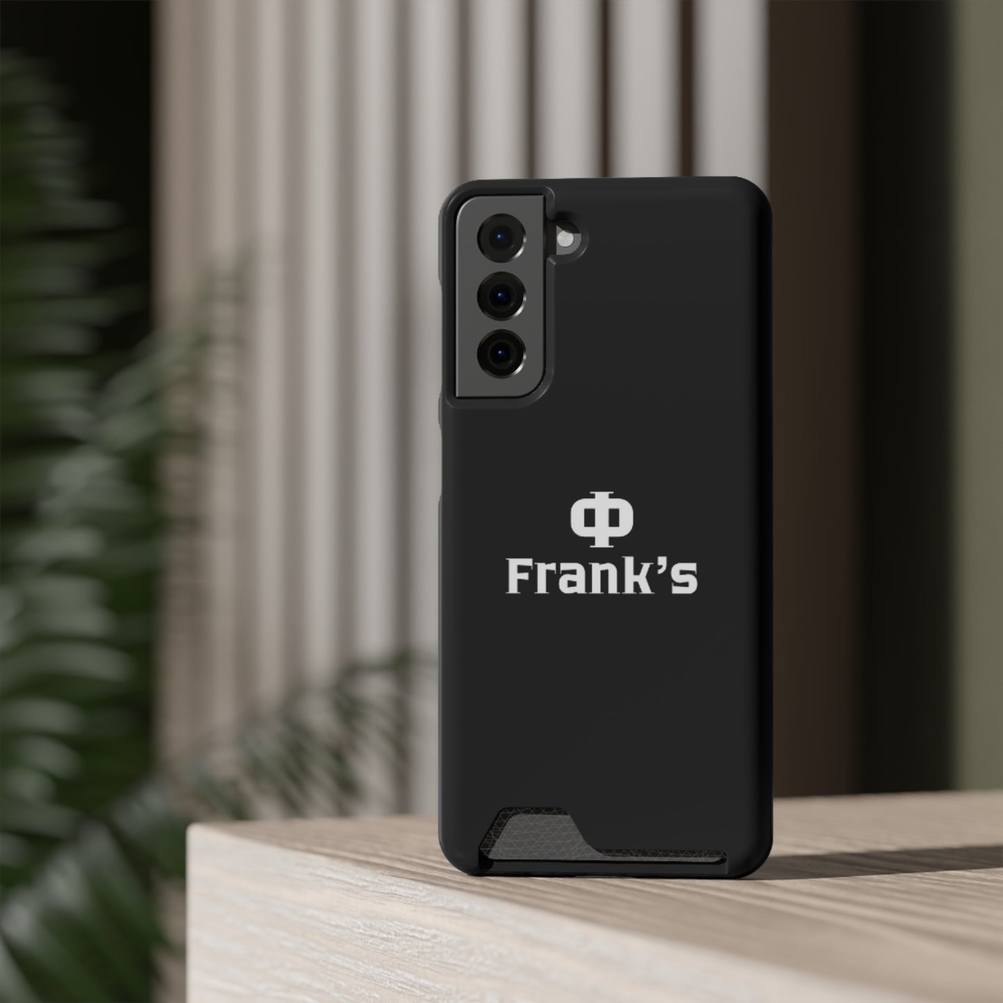 Frank's Phone Case with Card Holder