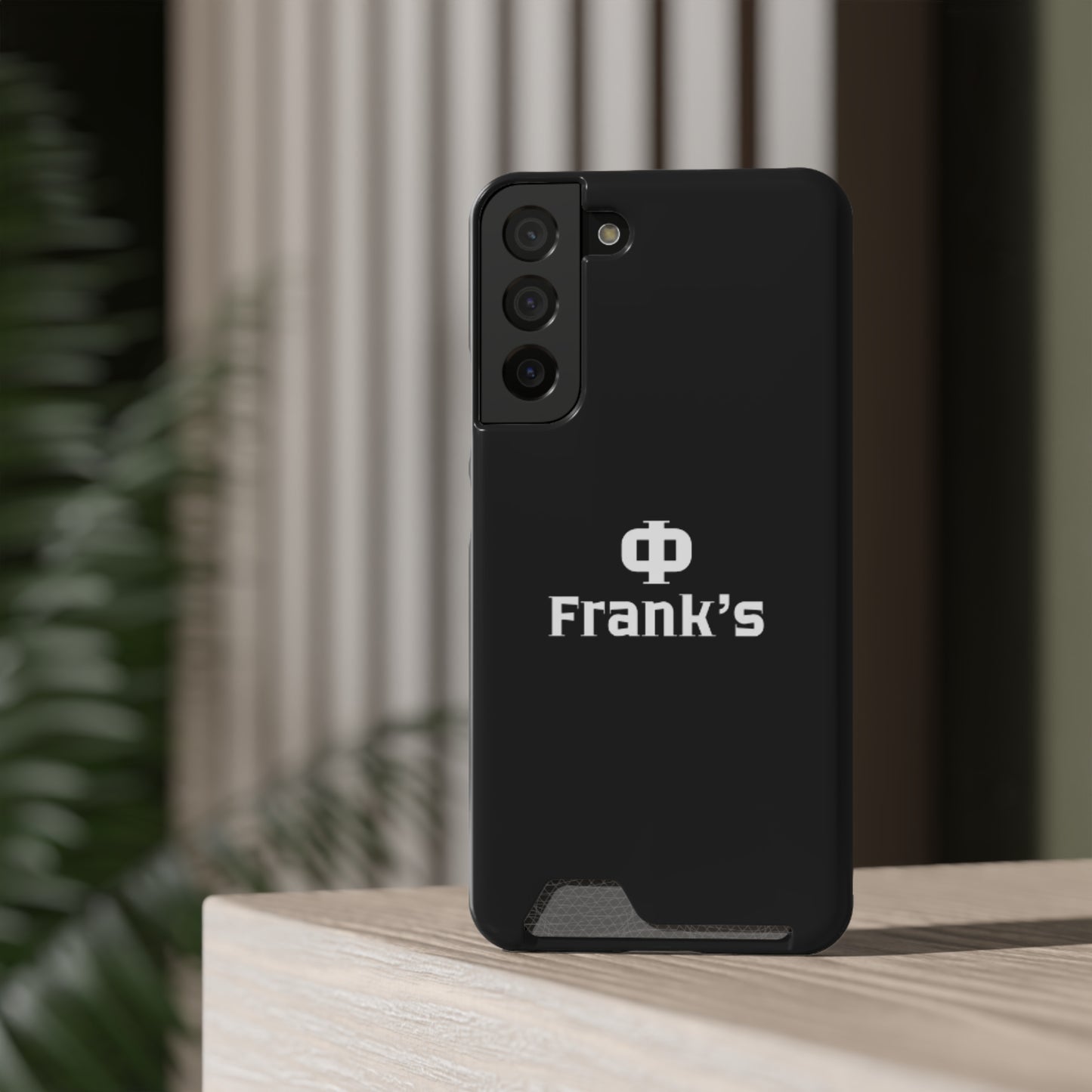 Frank's Phone Case with Card Holder