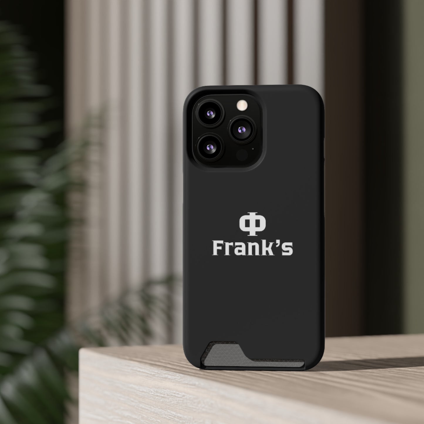 Frank's Phone Case with Card Holder
