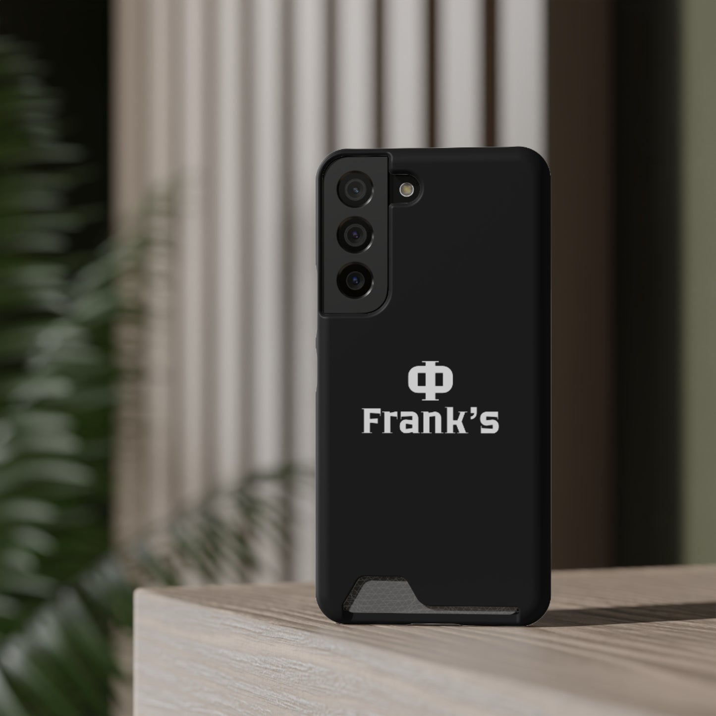 Frank's Phone Case with Card Holder