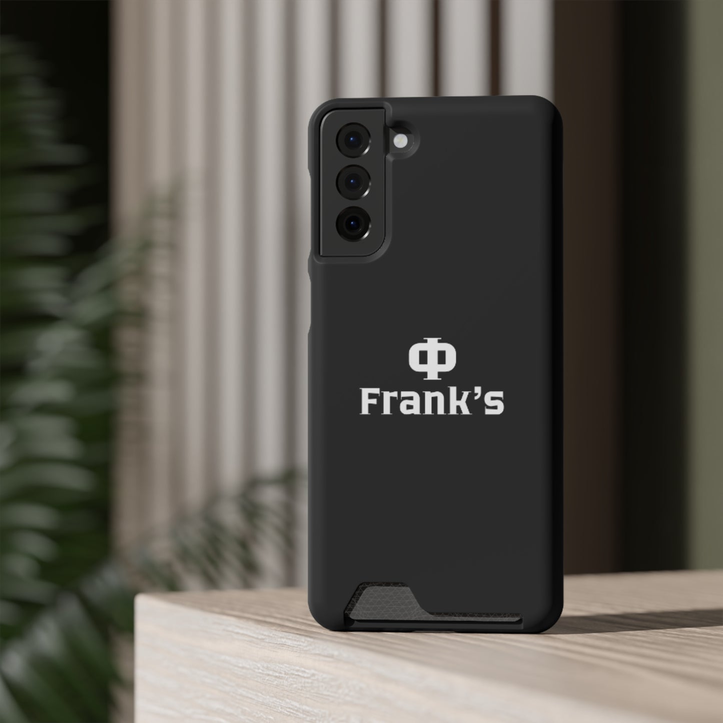 Frank's Phone Case with Card Holder